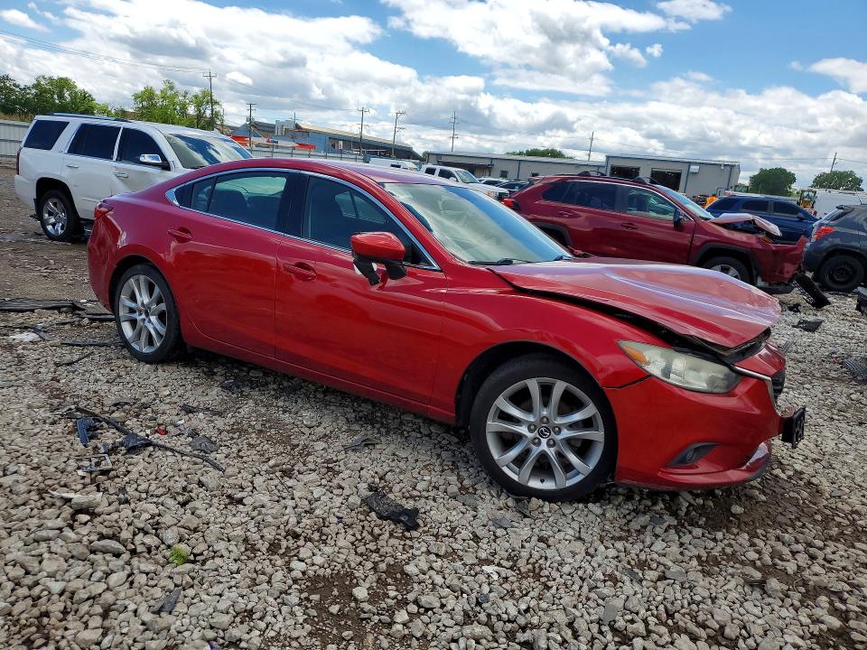 2014 Mazda VIN JM1GJ1V60E1134734 COPART salvage auction — FRONT END, Il - Salvage Certificate, sold $700 on 2026-07-29 (photo 4)