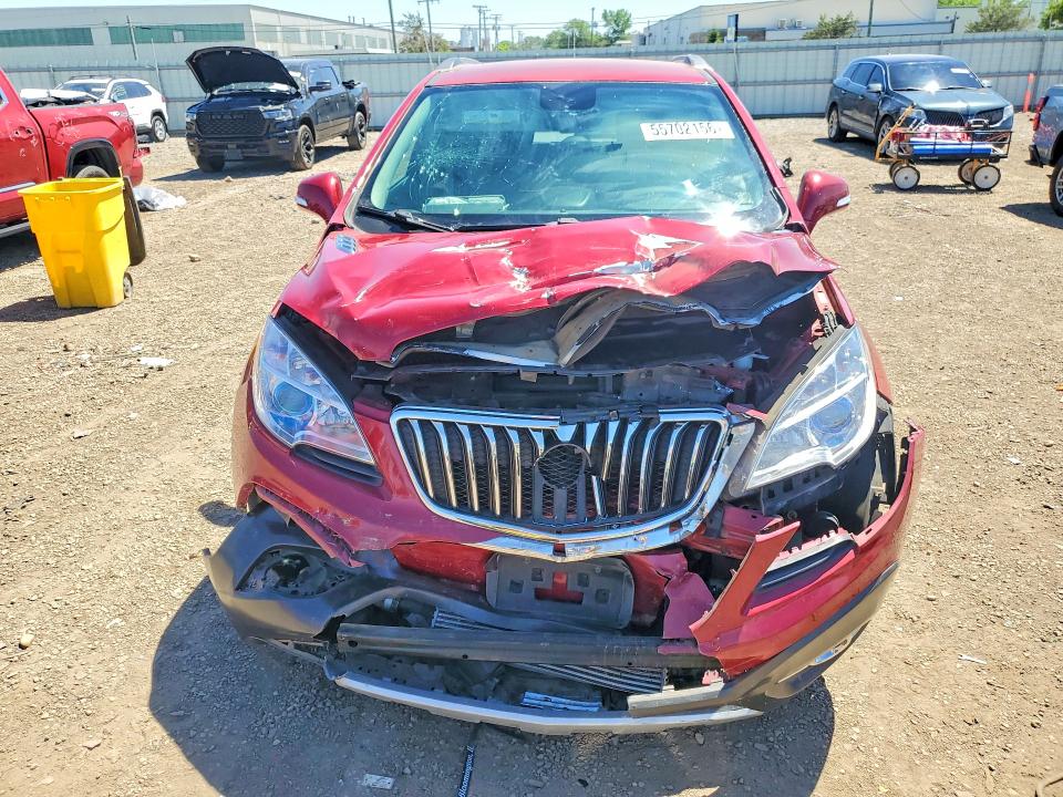 2016 Buick . VIN KL4CJBSB9GB585884 COPART salvage auction — FRONT END, Il - Salvage Certificate, sold $450 on 2026-07-29 (photo 5)