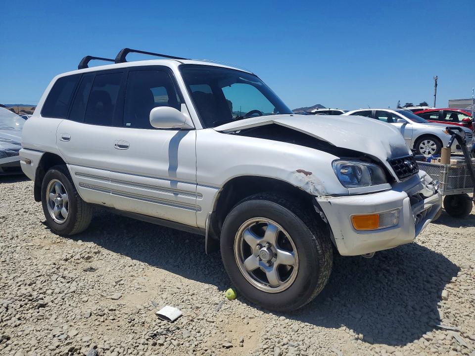 1999 Toyota Rav4 VIN JT3GP10V9X7064474 COPART salvage auction — FRONT END, CA - SALVAGE CERTIFICATE, sold $225 on 2026-07-14 (photo 4)
