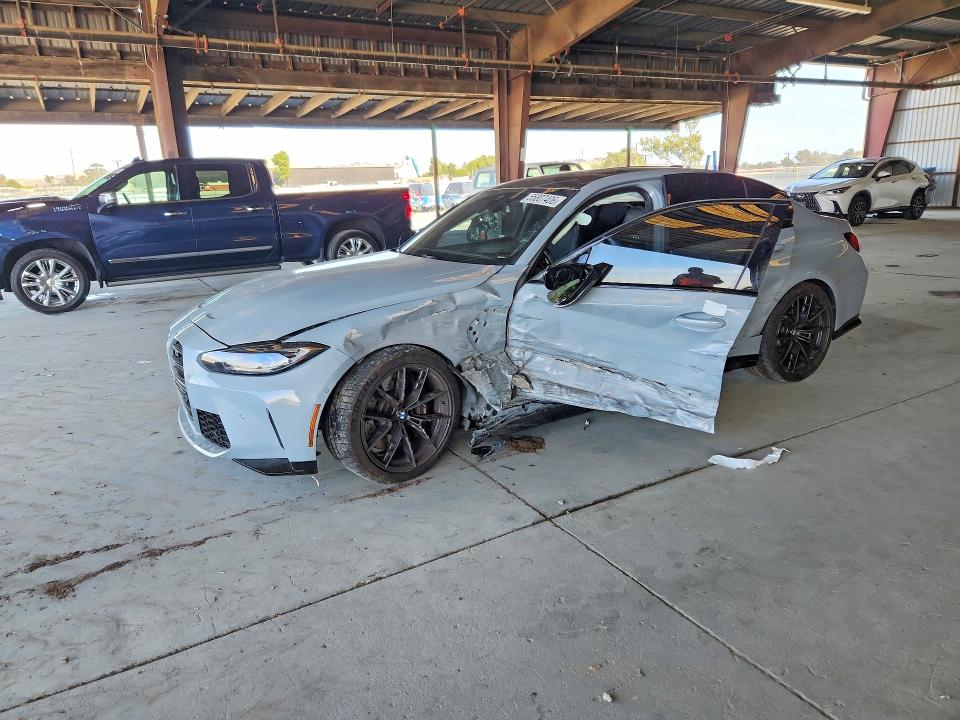 2022 BMW VIN WBS43AY06NFL62298 COPART salvage auction — SIDE, Ca - Salvage Certificate, sold $38,250 on 2026-07-16 (photo 1)