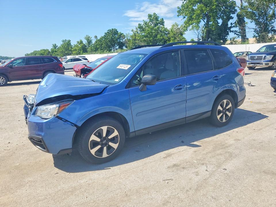2017 Subaru Forester VIN JF2SJABC8HH487885 COPART salvage auction — FRONT END, Mo - Salvage Certificate Of Title, sold $1,300 on 2026-07-14 (photo 1)