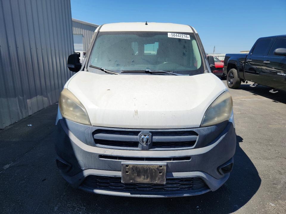 2017 Ram Promaster city VIN ZFBERFAB8H6D53602 COPART salvage auction — MECHANICAL, Ca - Dis/Dlr/Exp Only Clean Title, sold $175 on 2026-07-16 (photo 5)