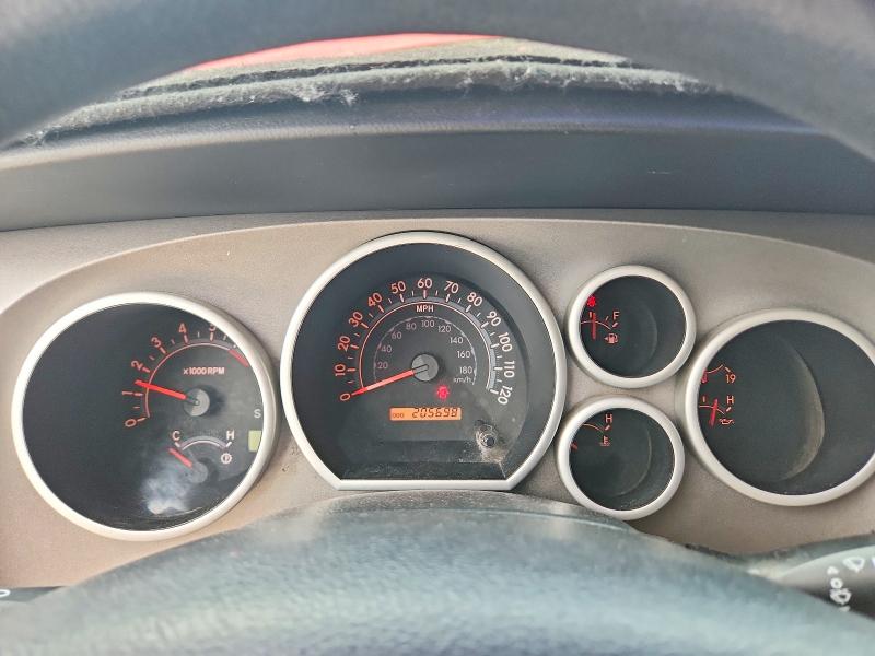 2010 Toyota Tundra VIN 5TFRM5F15AX019581 COPART salvage auction — REAR END, Fl - Cert Of Title Slvg Rebuildable, sold $2,850 on 2026-07-07 (photo 9)