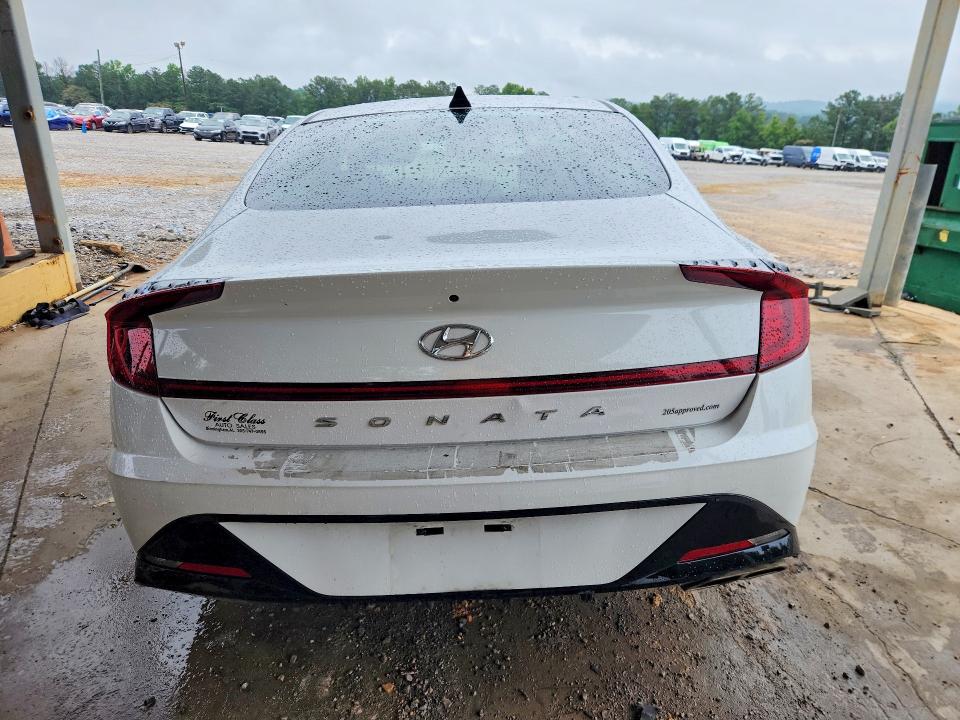 2020 Hyundai Sonata VIN 5NPEF4JAXLH053895 COPART salvage auction — FRONT END, Al - Cert Of Title-Salvage Title, sold $1,150 on 2026-07-14 (photo 6)