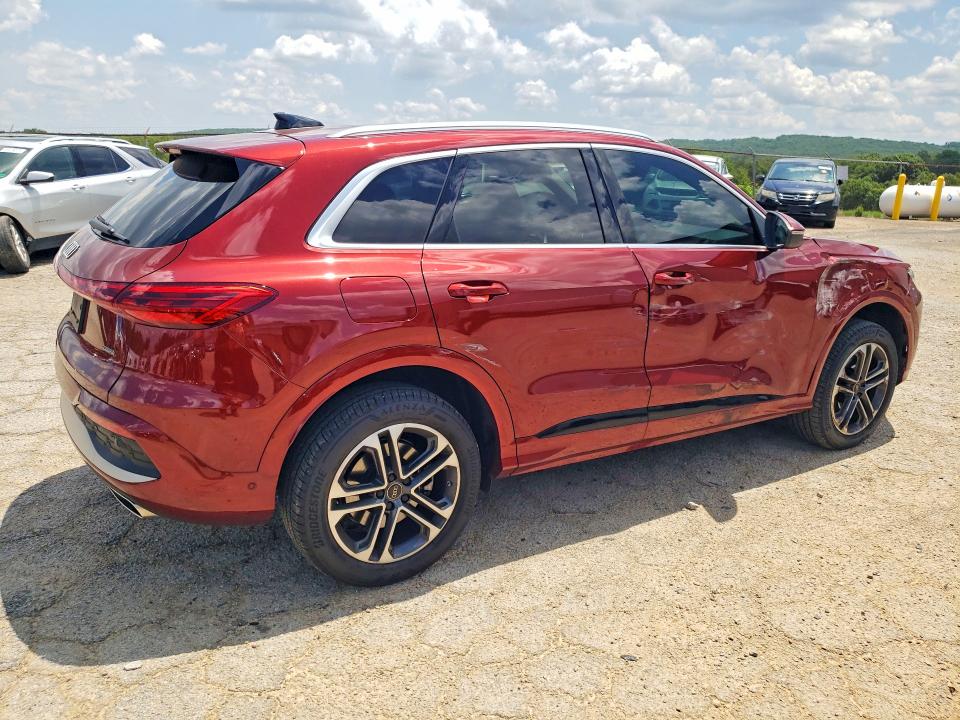 2025 Audi Q5 VIN WA12AAGU6S2106359 COPART salvage auction — FRONT END, Va - Cert Of Title - Salvage, sold $28,500 on 2026-07-17 (photo 3)