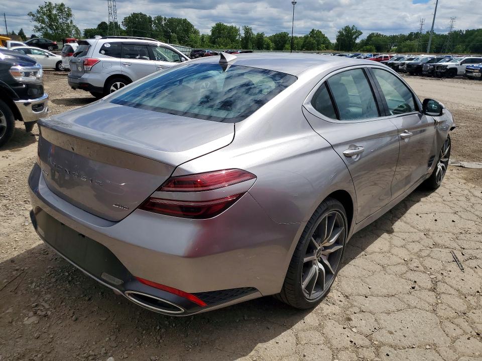 2026 Genesis G70 VIN KMTG64SC2TU165770 COPART salvage auction — FRONT END, SC - DEALER ONLY CLEAN TITLE (P), sold $13,900 on 2026-07-17 (photo 3)