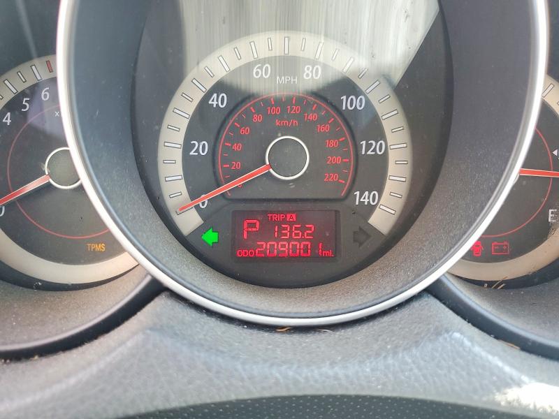 2010 Kia Forte VIN KNAFU4A24A5849474 COPART salvage auction — REAR END, NC - SALVAGE CERTIFICATE OF TITLE, sold $250 on 2026-07-28 (photo 9)