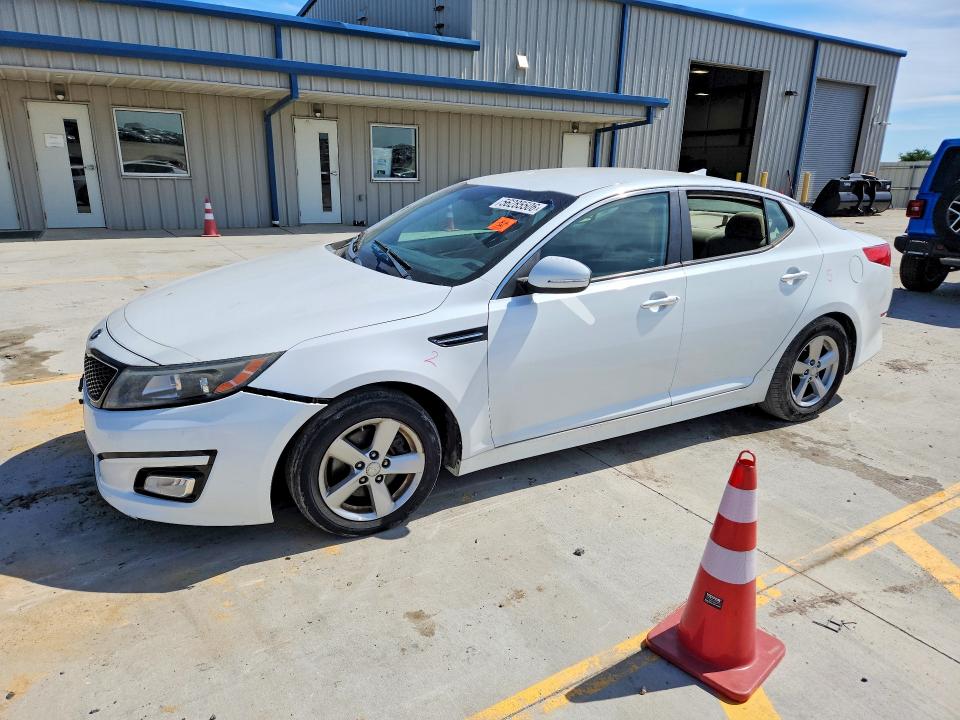 2014 Kia Optima VIN 5XXGM4A76EG344329 COPART salvage auction — FRONT END, Ky - Cert Of Title-Salvage, sold $375 on 2026-07-09 (photo 1)