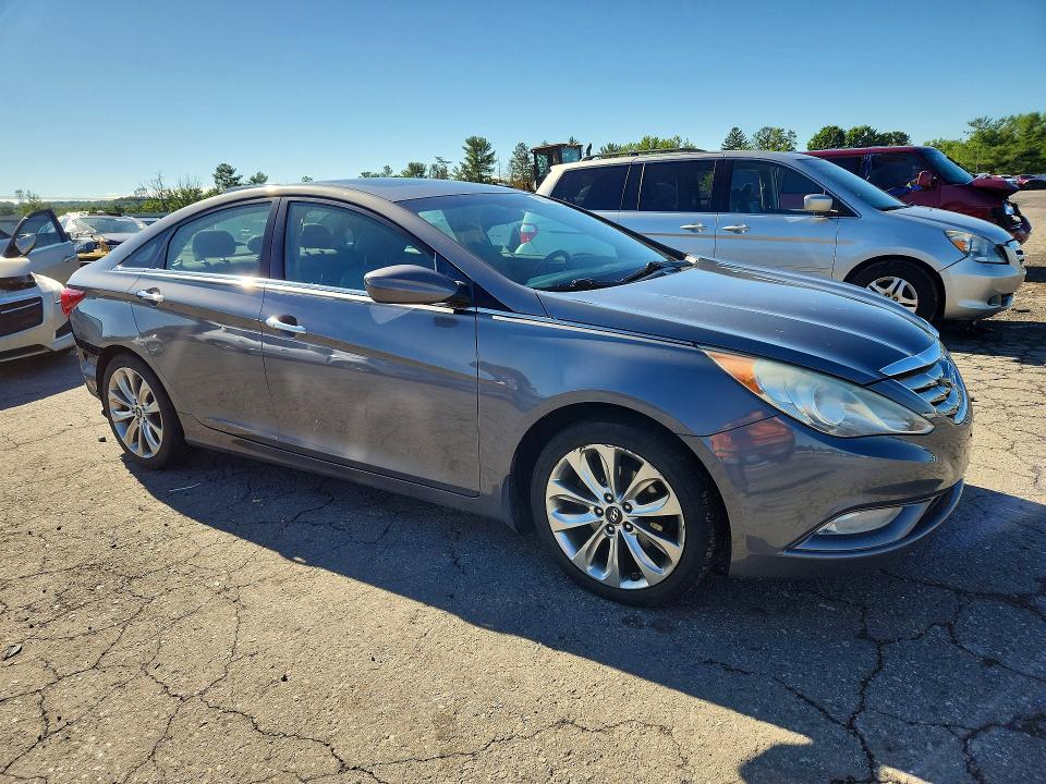 2011 Hyundai Sonata VIN 5NPEC4AC9BH259833 COPART salvage auction — REAR END, Pa - Certificate Of Salvage, sold $425 on 2026-07-31 (photo 4)