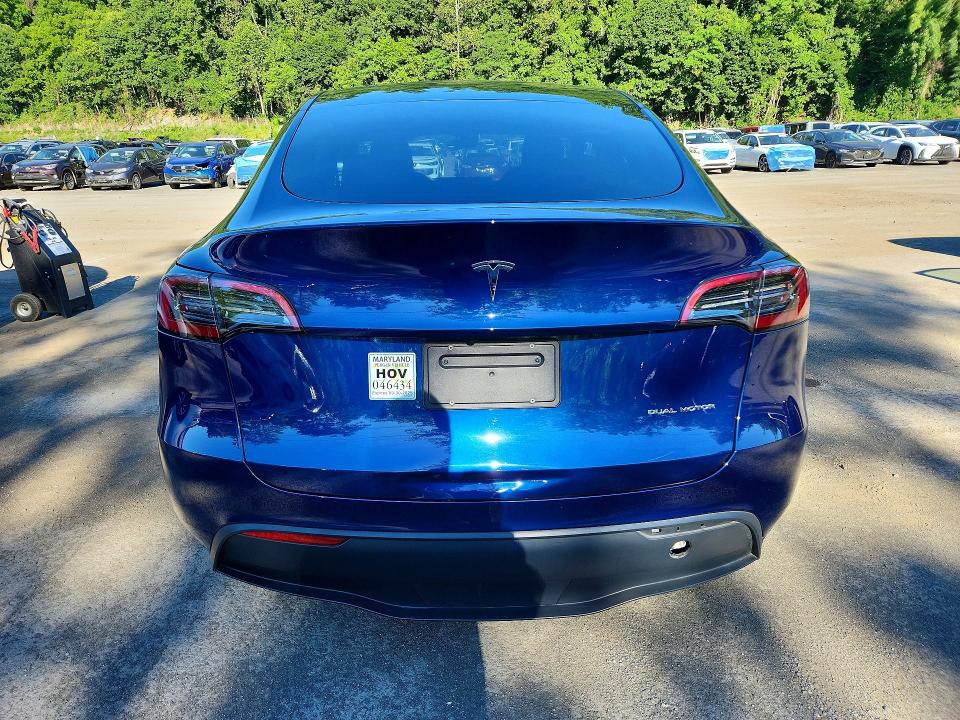 2023 Tesla Model y VIN 7SAYGDEE4PF827086 COPART salvage auction — SIDE, Nj - Cert Of Title-Salvage, sold $12,800 on 2026-07-07 (photo 6)