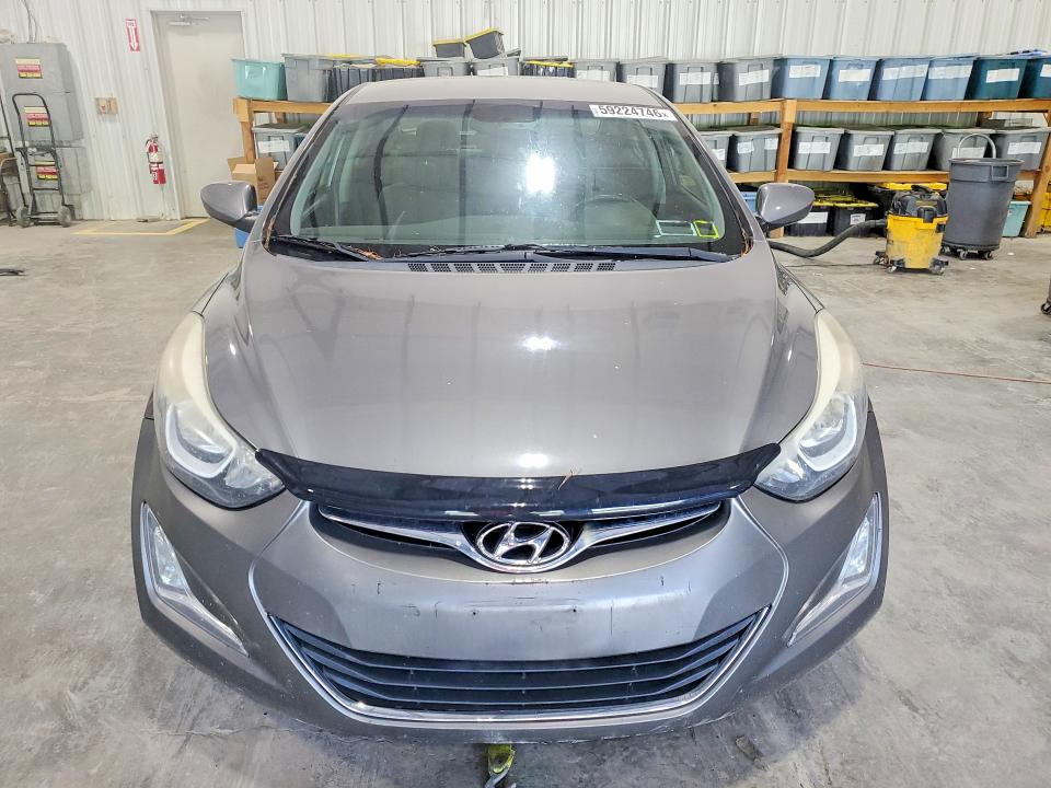 2014 Hyundai Elantra VIN 5NPDH4AE8EH514510 COPART salvage auction — VANDALISM, Ny - Certificate Of Title, sold $875 on 2026-07-06 (photo 5)