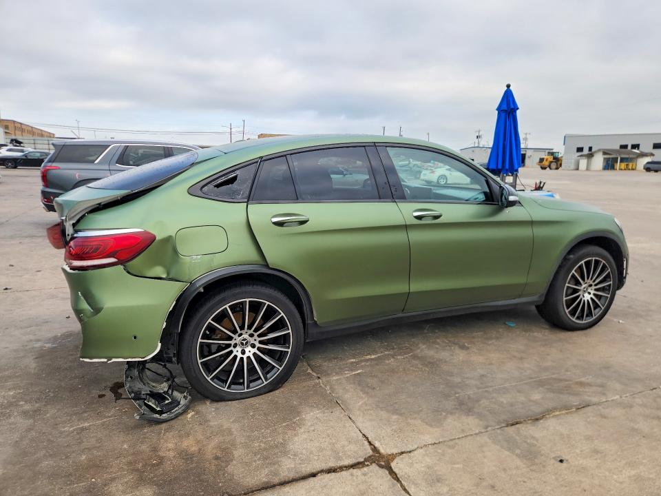 2021 Mercedes-benz VIN W1N0J8EB2MF932704 COPART salvage auction — REAR END, Tx - Salvage Vehicle Title, sold $175 on 2026-07-30 (photo 3)