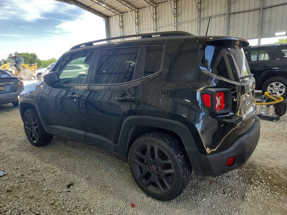 2021 Jeep Renegade VIN ZACNJDBB7MPM92175 COPART salvage auction — HAIL, Mo - Salvage Certificate Of Title, sold $4,900 on 2026-07-29 (photo 2)