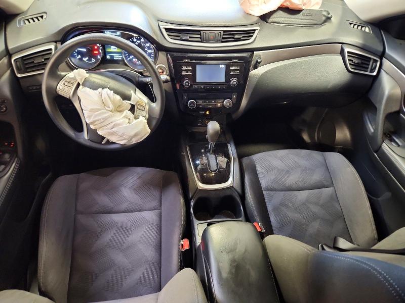 2016 Nissan Rogue VIN KNMAT2MV3GP667854 COPART salvage auction — FRONT END, Pa - Certificate Of Salvage, sold $1,050 on 2026-07-15 (photo 8)