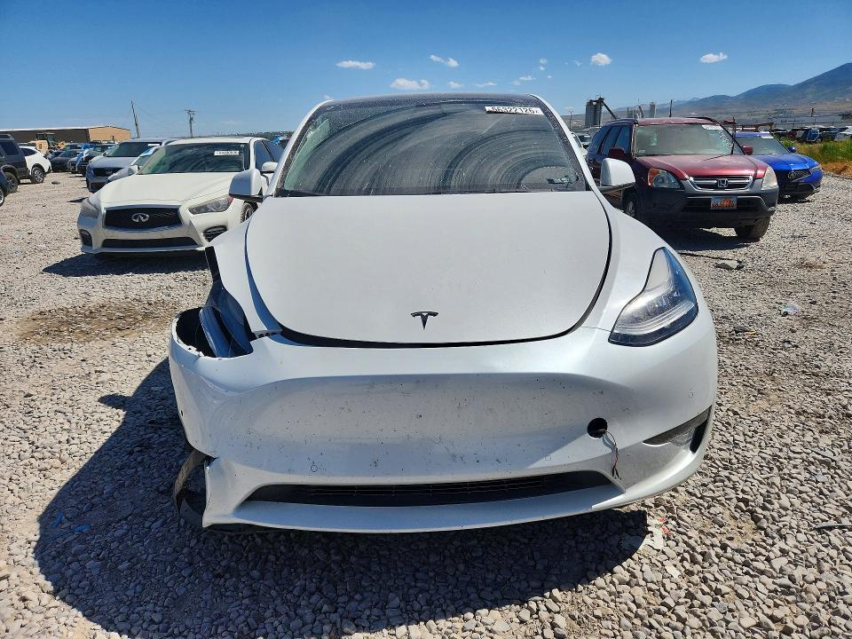2021 Tesla Model y VIN 5YJYGDEE2MF278769 COPART salvage auction — FRONT END, Ut - Salvage Certificate, sold $9,200 on 2026-07-24 (photo 5)