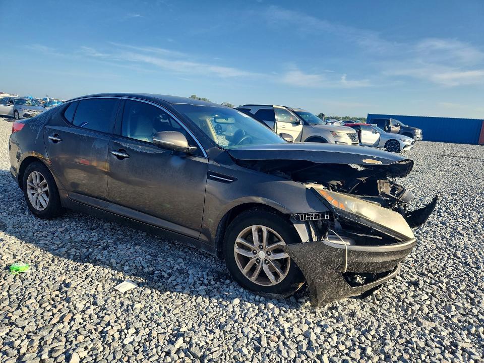 2012 Kia Optima VIN 5XXGM4A77CG047986 COPART salvage auction — FRONT END, Fl - Cert Of Title Slvg Rebuildable, sold $400 on 2026-07-10 (photo 4)