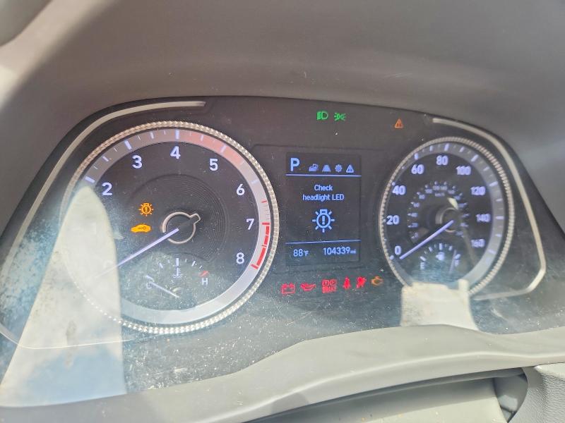 2021 Hyundai VIN 5NPEG4JA7MH124890 COPART salvage auction — FRONT END, La - Cert Of Title-Salvage, sold $1,950 on 2026-07-22 (photo 9)