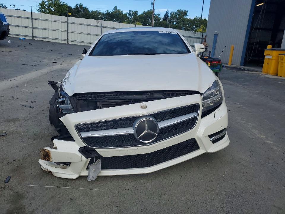 2012 Mercedes-benz Cls-klasse VIN WDDLJ7DB8CA028017 COPART salvage auction — FRONT END, Ca - Salvage Certificate, sold $2,600 on 2026-07-16 (photo 5)