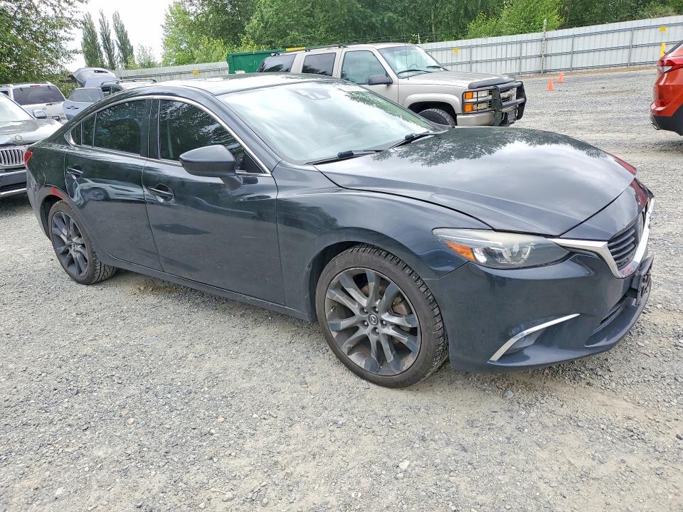 2016 Mazda 6 VIN JM1GJ1W53G1452985 COPART salvage auction — FRONT END, Wa - Bill Of Sale, sold $1,300 on 2026-07-20 (photo 4)