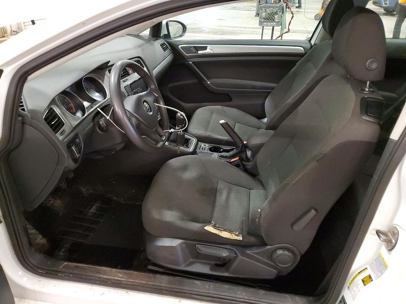 2015 Volkswagen Golf VIN 3VW817AU7FM024910 COPART salvage auction — FRONT END, Mn - Cert Of Title-Prior Salvage, sold $350 on 2026-07-27 (photo 7)