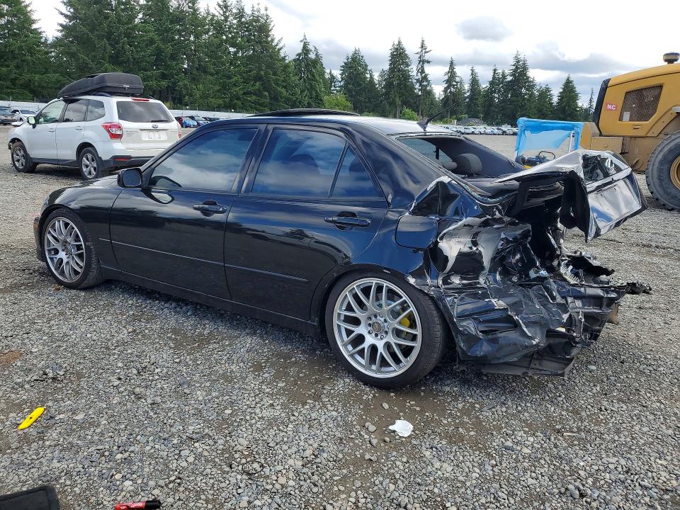 2001 Lexus Is 300 VIN JTHBD182910027867 COPART salvage auction — REAR END, WA - BILL OF SALE, sold $250 on 2026-07-24 (photo 2)