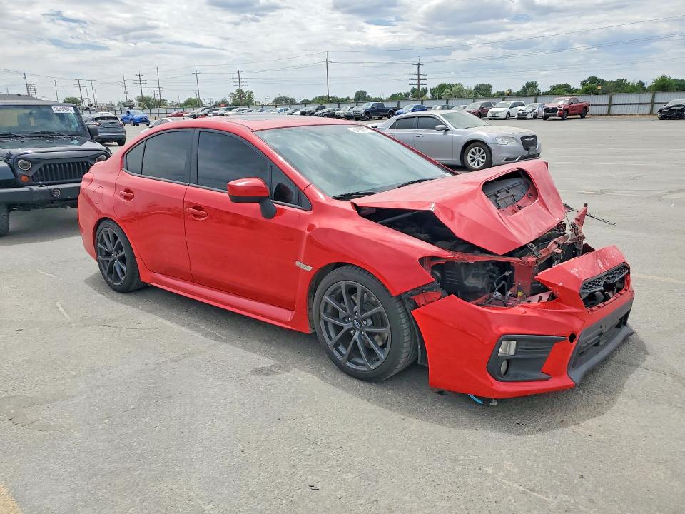 2018 Subaru Wrx VIN JF1VA1C60J9834345 COPART salvage auction — FRONT END, ID - SALVAGE CERTIFICATE OF TITLE, sold $2,550 on 2026-07-30 (photo 4)