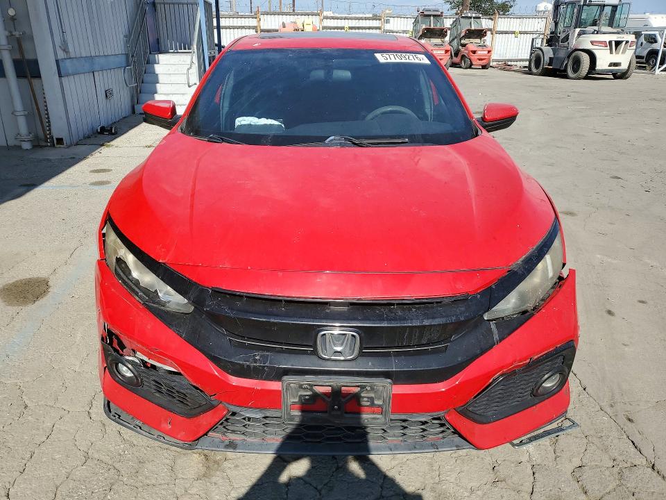 2017 Honda Civic VIN SHHFK7H58HU428990 COPART salvage auction — FRONT END, CA - SALVAGE CERTIFICATE, sold $3,350 on 2026-07-23 (photo 5)
