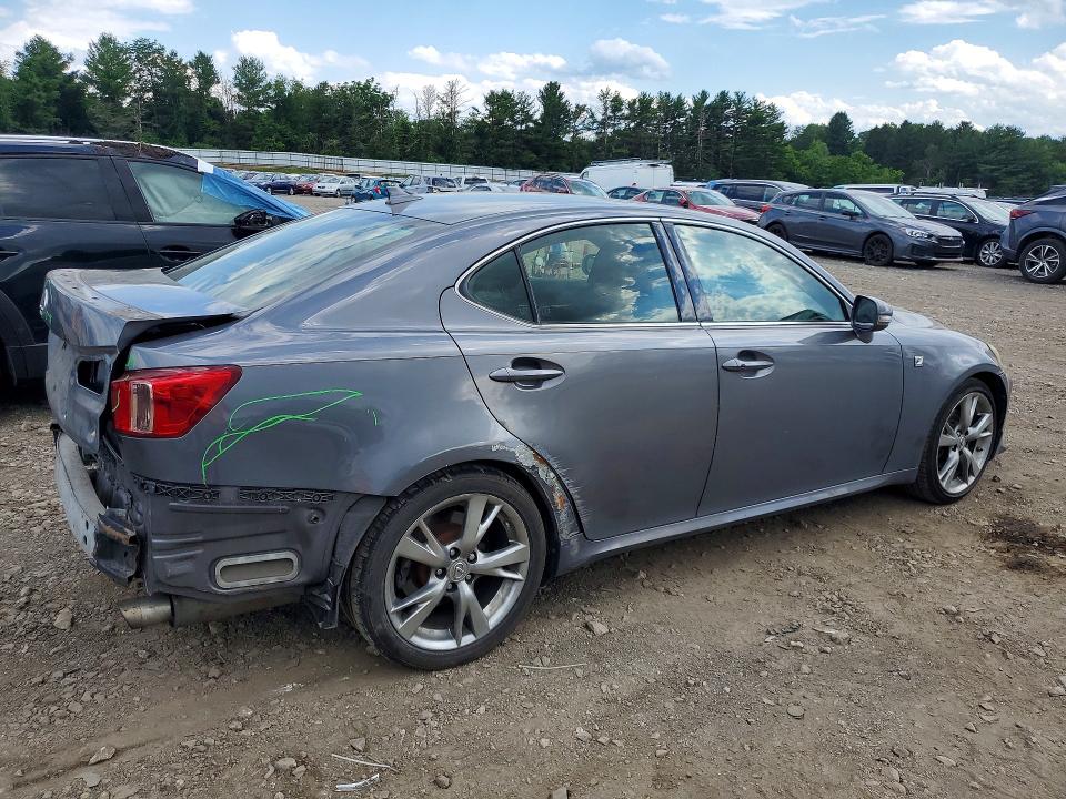 2013 Lexus Is VIN JTHBF5C20D5185286 COPART salvage auction — REAR END, MD - CERT OF SALVAGE > 75% DAMAGE, sold $1,350 on 2026-07-27 (photo 3)
