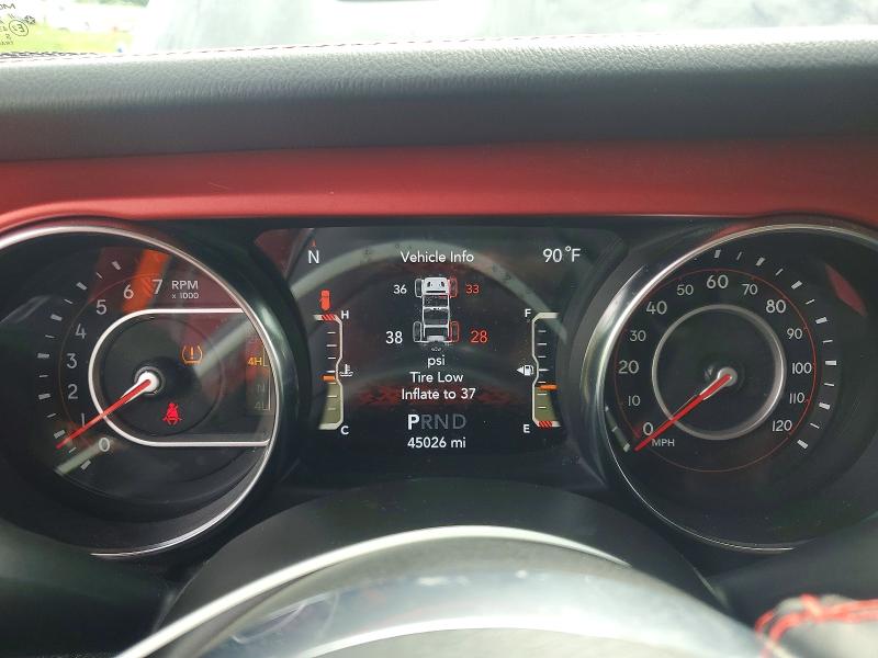 2021 Jeep Wrangler unlimited VIN 1C4JJXFG9MW842675 COPART salvage auction — NORMAL WEAR, Mo - Dlr/Dis/Exp-Ct Others-Ca Acq, sold $28,000 on 2026-07-30 (photo 9)