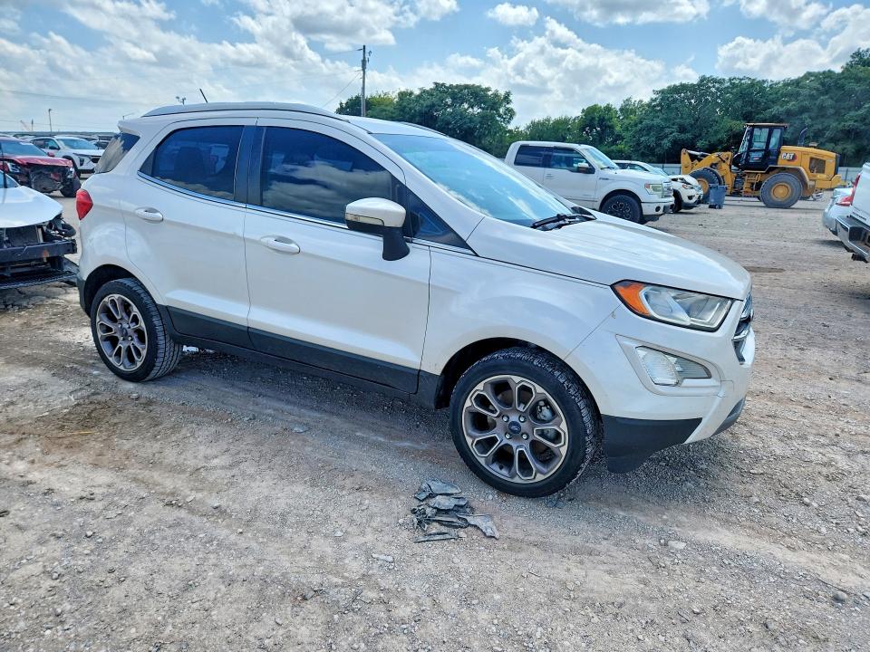2018 Ford Ecosport VIN MAJ3P1VE0JC176507 COPART salvage auction — FRONT END, OK - CERT OF TITLE-SALVAGE, sold $2,600 on 2026-07-30 (photo 4)