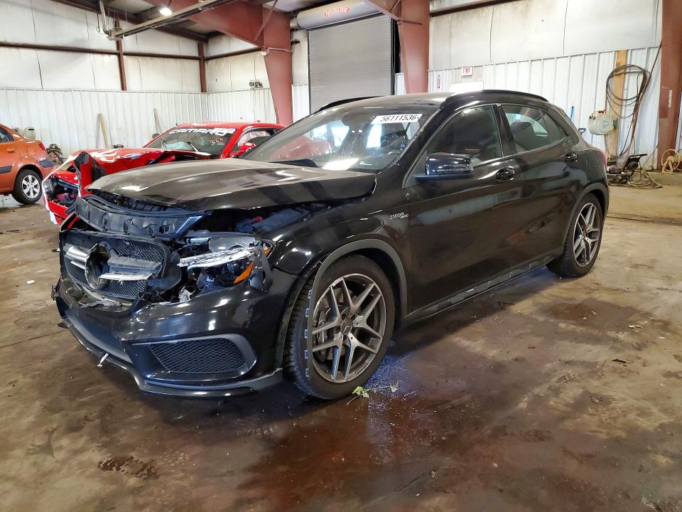 2015 Mercedes-benz Gla-klasse amg VIN WDDTG5CB0FJ052286 COPART salvage auction — FRONT END, Mi - Cert Of Title-Salvage Vehicle, sold $1,750 on 2026-07-10 (photo 1)