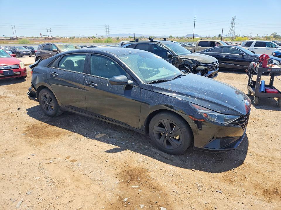 2022 Hyundai Elantra VIN 5NPLS4AG7NH065934 COPART salvage auction — REAR END, AZ - CERT OF TITLE - SALVAGE, sold $175 on 2026-07-24 (photo 4)