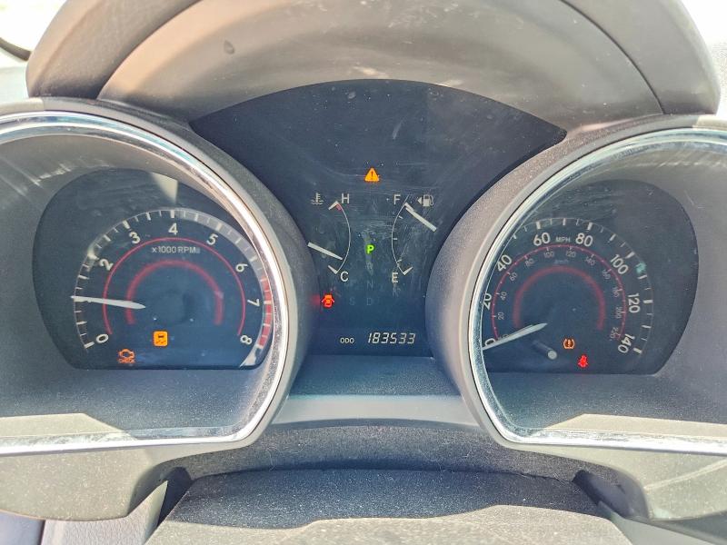 2010 Toyota Highlander VIN 5TDKK3EH1AS015821 COPART salvage auction — REAR END, Tx - Salvage Vehicle Title, sold $2,200 on 2026-07-02 (photo 9)