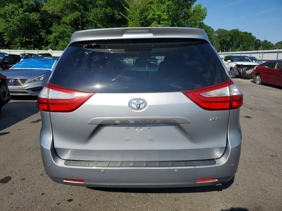 2017 Toyota Sienna VIN 5TDYZ3DC2HS830079 COPART salvage auction — FRONT END, Nj - Cert Of Title-Salvage, sold $1,600 on 2026-07-21 (photo 6)