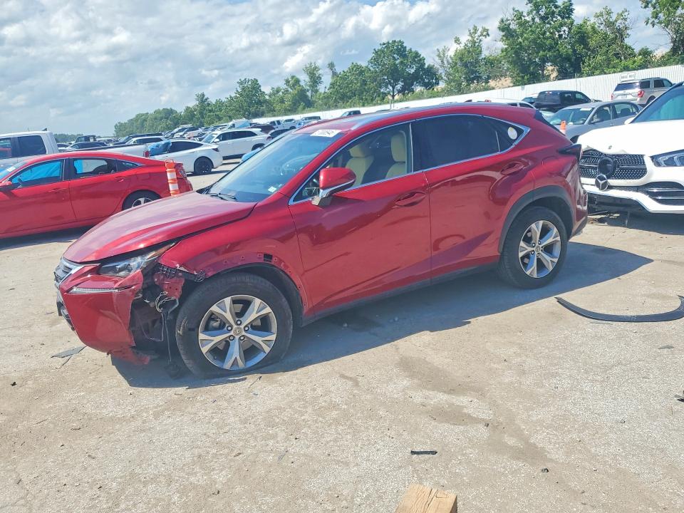 2017 Lexus Nx VIN JTJBARBZ7H2130831 COPART salvage auction — FRONT END, Mo - Salvage Certificate Of Title, sold $6,300 on 2026-07-21 (photo 1)