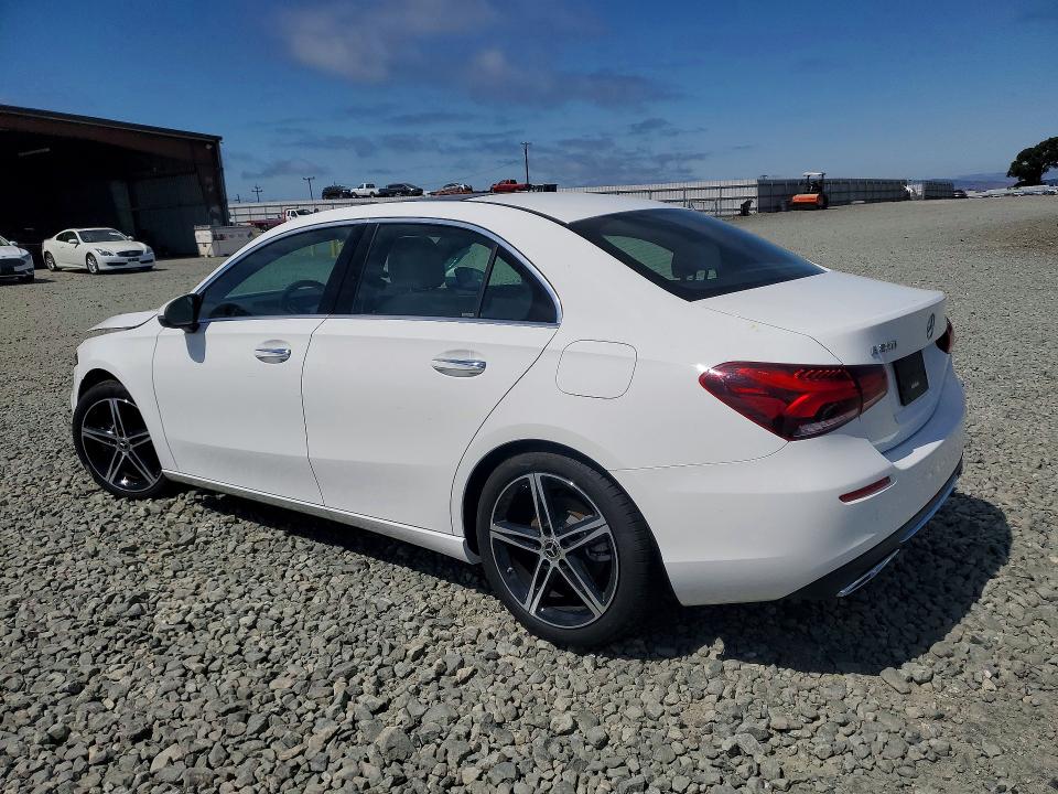 2022 Mercedes-benz A-klasse VIN W1K3G4EB6NJ363758 COPART salvage auction — FRONT END, Salvage Title, sold $8,100 on 2026-07-16 (photo 2)
