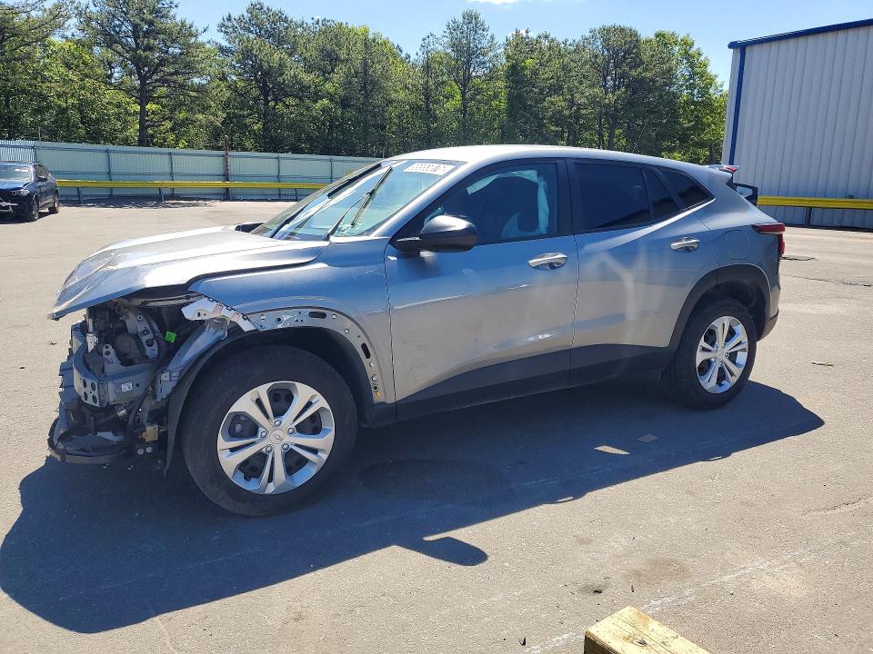 2024 Chevrolet Trax VIN KL77LFE24RC217868 COPART salvage auction — FRONT END, Va - Cert Of Title - Salvage, sold $3,200 on 2026-07-07 (photo 1)