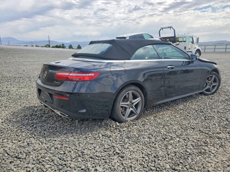 2018 Mercedes-benz E-klasse VIN WDD1K6GB8JF047452 COPART salvage auction — FRONT END, Nv - Salvage Title, sold $8,800 on 2026-07-30 (photo 3)