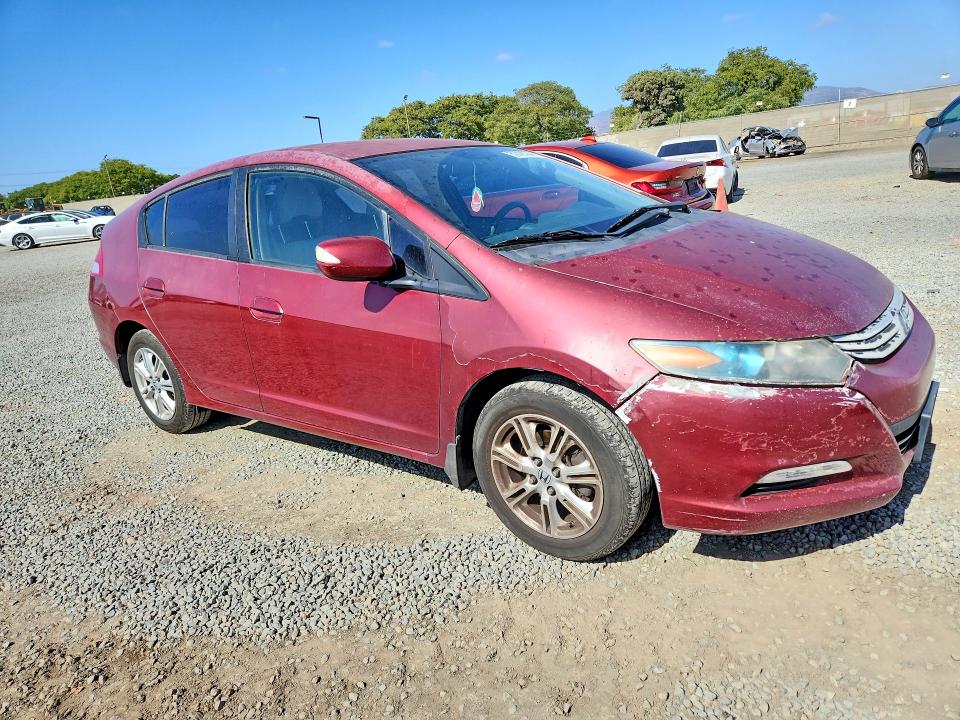 2010 Honda Insight VIN JHMZE2H76AS025558 COPART salvage auction — FRONT END, Ca - Non-Repairable Vehicle Cert, sold $200 on 2026-07-21 (photo 4)