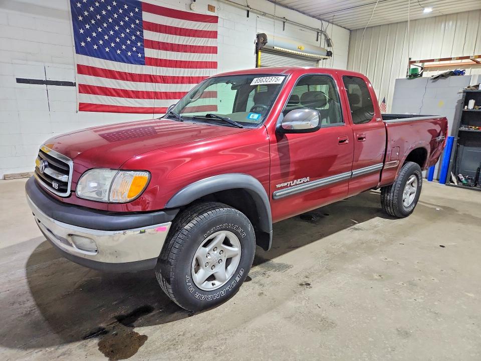2002 Toyota Tundra VIN 5TBBT44102S295913 COPART salvage auction — REAR END, Nh - Cert Of Title-Salvage, sold $3,350 on 2026-07-30 (photo 1)