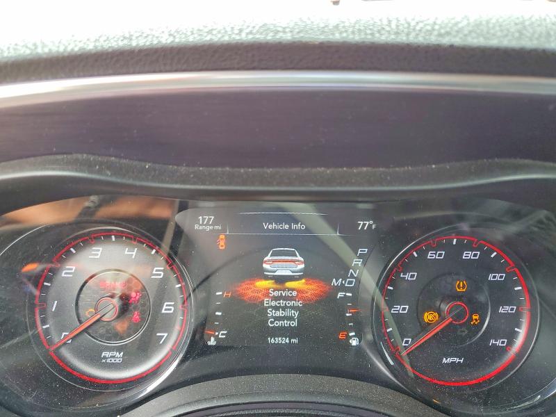 2018 Dodge Charger VIN 2C3CDXBG9JH227029 COPART salvage auction — FRONT END, TX - CERTIFICATE OF TITLE, sold $1,150 on 2026-07-09 (photo 9)
