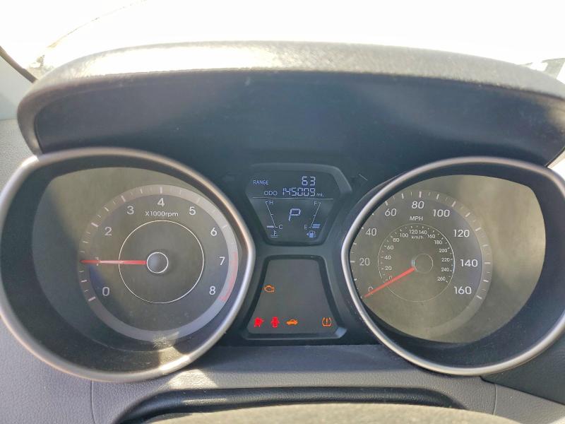 2013 Hyundai Elantra VIN KMHDH4AE4DU955907 COPART salvage auction — REAR END, Ca - Salvage Certificate, sold $1,300 on 2026-07-07 (photo 9)