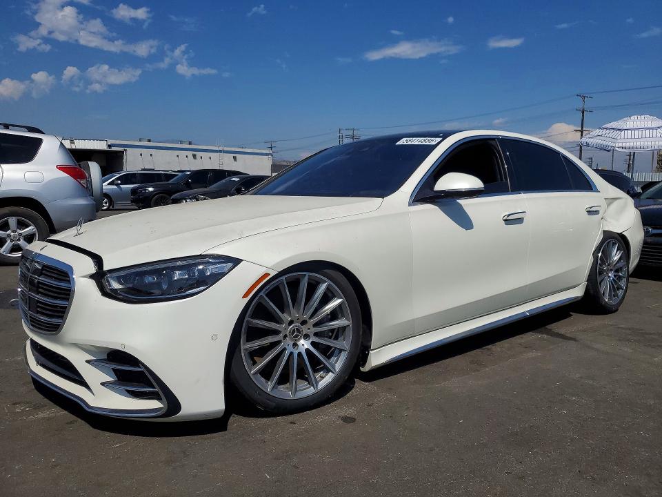 2022 Mercedes-benz VIN W1K6G7GB2NA157817 COPART salvage auction — REAR END, Ca - Salvage Certificate, sold $22,200 on 2026-07-27 (photo 1)