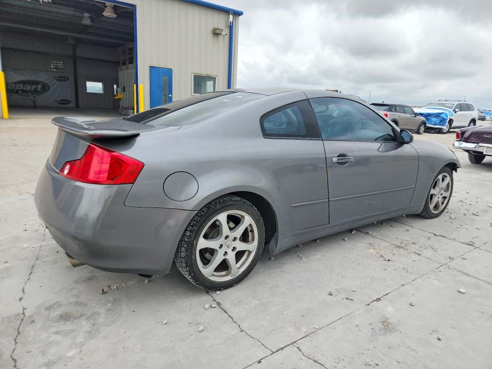 2003 Infiniti G VIN JNKCV54E53M210056 COPART salvage auction — FRONT END, Ca - Salvage Certificate, sold $300 on 2026-07-31 (photo 3)