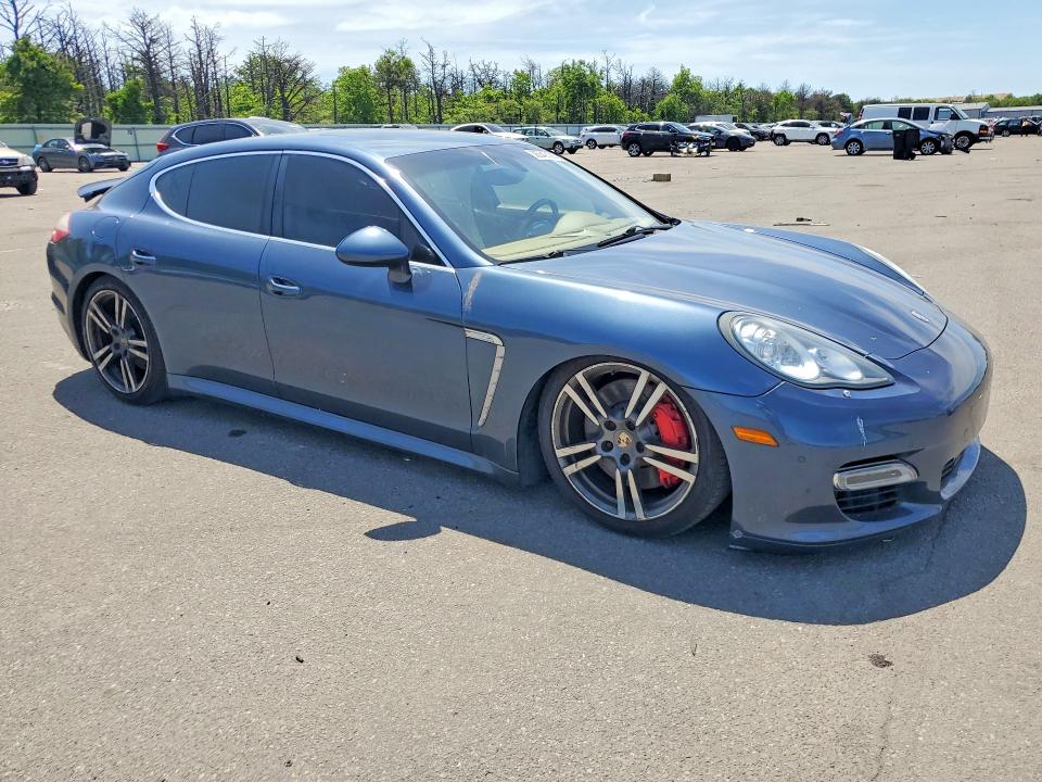 2011 Porsche Panamera VIN WP0AC2A73BL090815 COPART salvage auction — UNDERCARRIAGE, NY - MV-907A SALVAGE CERTIFICATE, sold $6,400 on 2026-07-20 (photo 4)