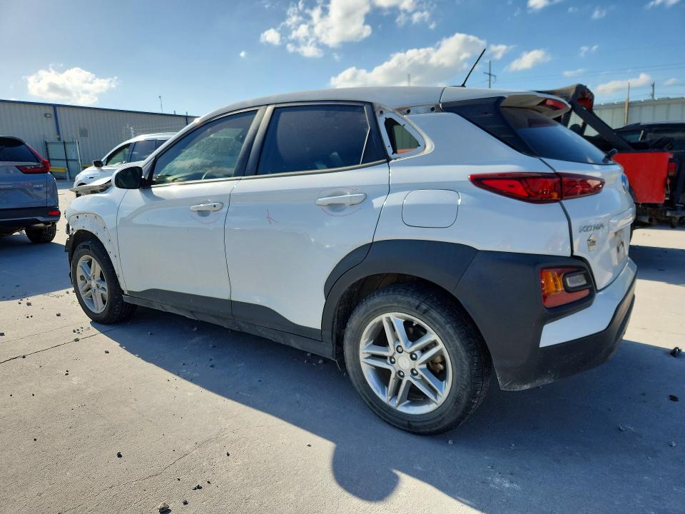 2019 Hyundai Kona VIN KM8K12AA7KU381006 COPART salvage auction — FRONT END, Tx - Salvage Vehicle Title, sold $2,750 on 2026-07-10 (photo 2)