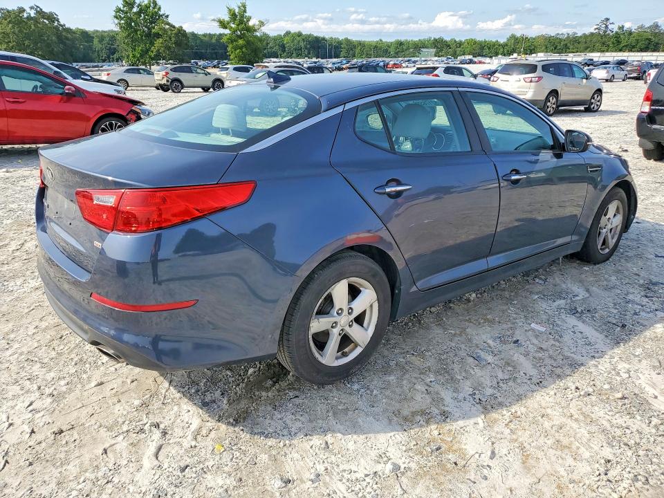 2015 Kia Optima VIN KNAGM4A78F5575686 COPART salvage auction — MECHANICAL, Mt - Certificate Of Title, sold $425 on 2026-07-13 (photo 3)