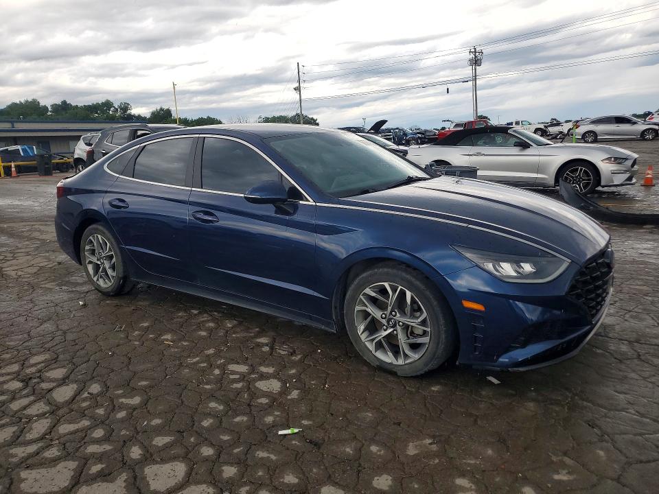 2020 Hyundai Sonata VIN 5NPEL4JA7LH051112 COPART salvage auction — REAR END, TN - SALVAGE CERTIFICATE, sold $3,850 on 2026-07-27 (photo 4)