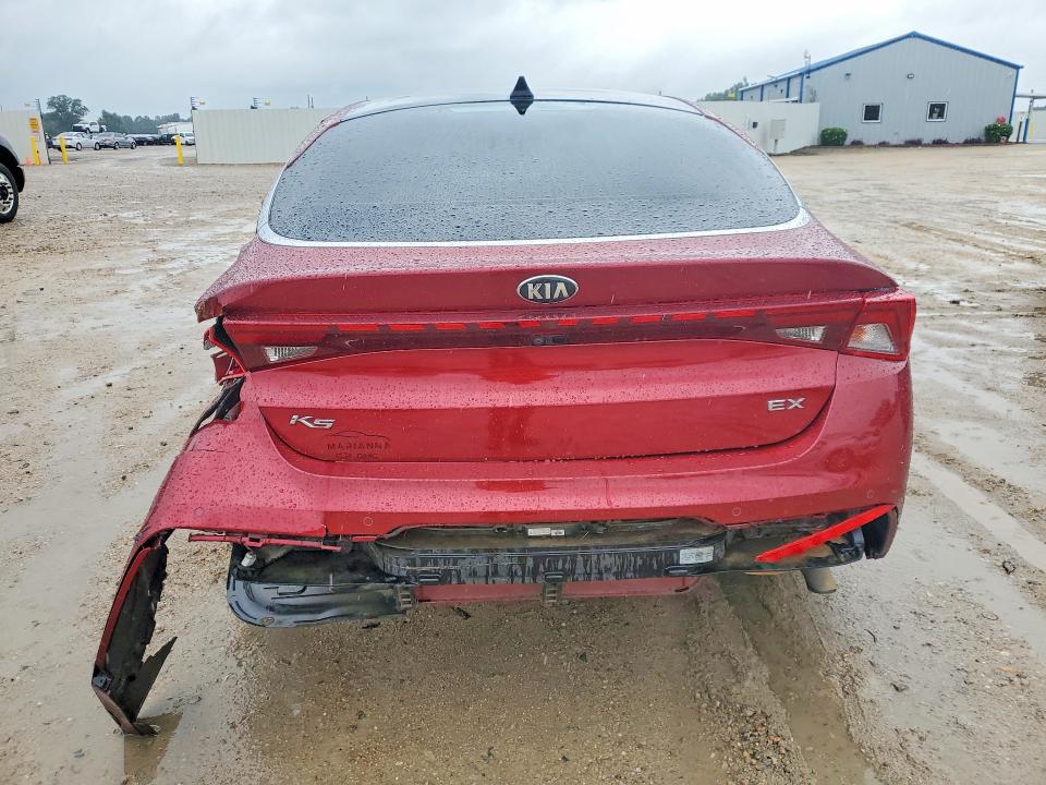 2021 Kia K5 VIN 5XXG34J2XMG014294 COPART salvage auction — SIDE, FL - CERTIFICATE OF DESTRUCTION, sold $2,000 on 2026-07-02 (photo 6)