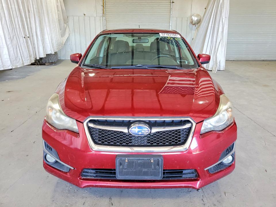 2015 Subaru Impreza VIN JF1GJAK67FH016831 COPART salvage auction — REAR END, Ny - Mv-907A Salvage Certificate, sold $450 on 2026-07-08 (photo 5)